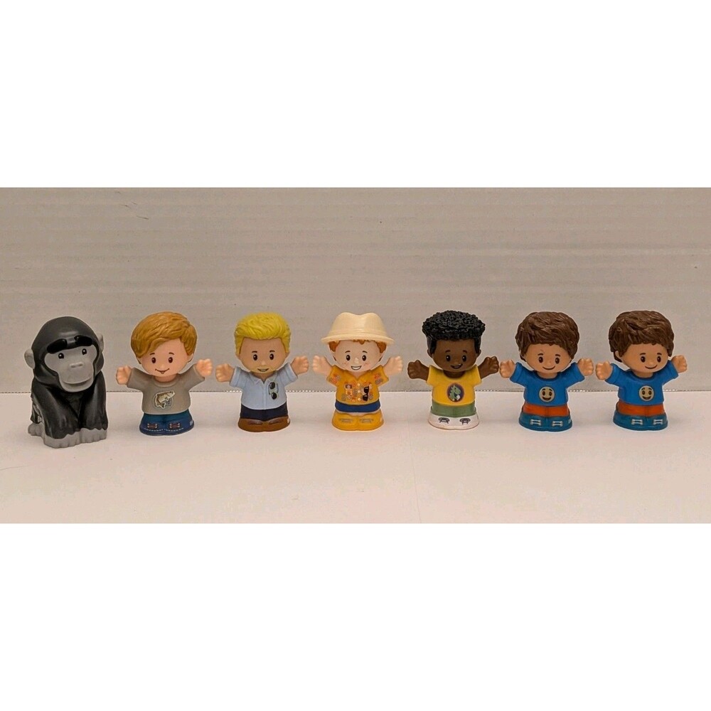 Fisher Price Little People Kid, Dad, Gorilla